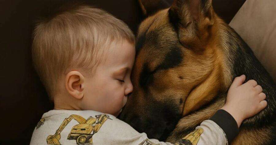 Ένα αγοράκι 3 ετών και ο σκύλος του αποκοιμήθηκαν αγκαλιά στον καναπέ: στους γονείς αυτή η σκηνή φαινόταν πολύ συγκινητική μέχρι το πρωί, όταν μπήκαν στο δωμάτιο και είδαν κάτι φρικτό