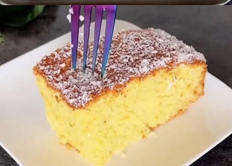 Κέικ 1-2-3-4: Το πιο εύκολο γλυκό που γίνεται σε 5 λεπτά