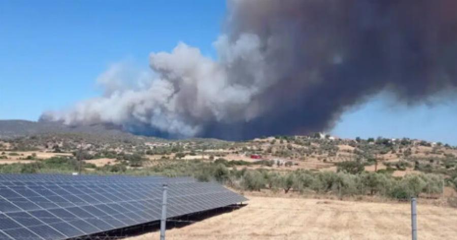 Καίγεται πάλι η Ελλάδα: Μεγάλη φωτιά τώρα – Εκκενώνονται χωριά – Μεγάλη μάχη με τις φλόγες
