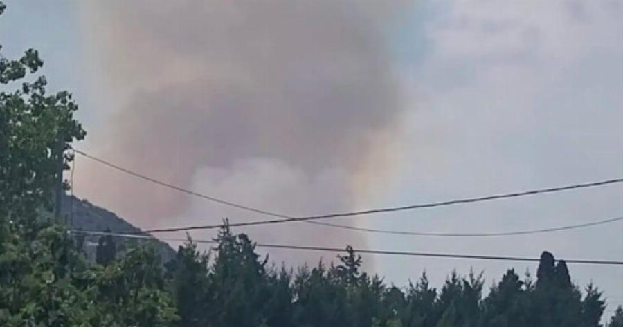 Νέα μεγάλη φωτιά τώρα – Επιχειρούν εννέα εναέρια μέσα – Καίγεται παpθένο δάσος