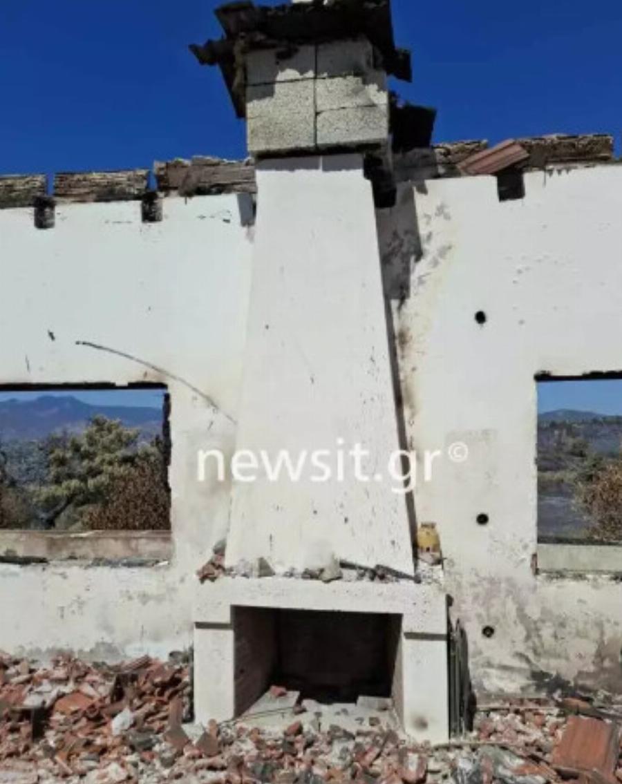 Γιάννης Ζουγανέλης: Κάηκε ολοσχερώς το σπίτι του στον Βαρνάβα – Σοκαριστικές εικόνες