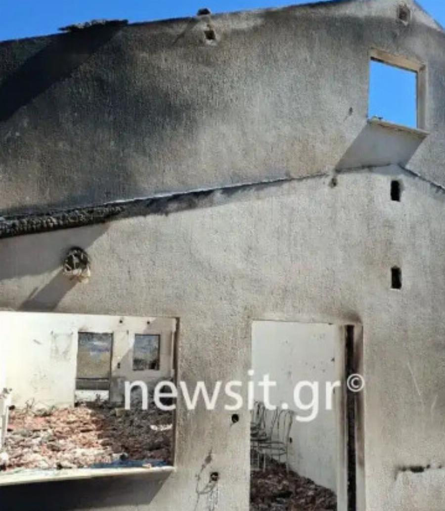 Γιάννης Ζουγανέλης: Κάηκε ολοσχερώς το σπίτι του στον Βαρνάβα – Σοκαριστικές εικόνες