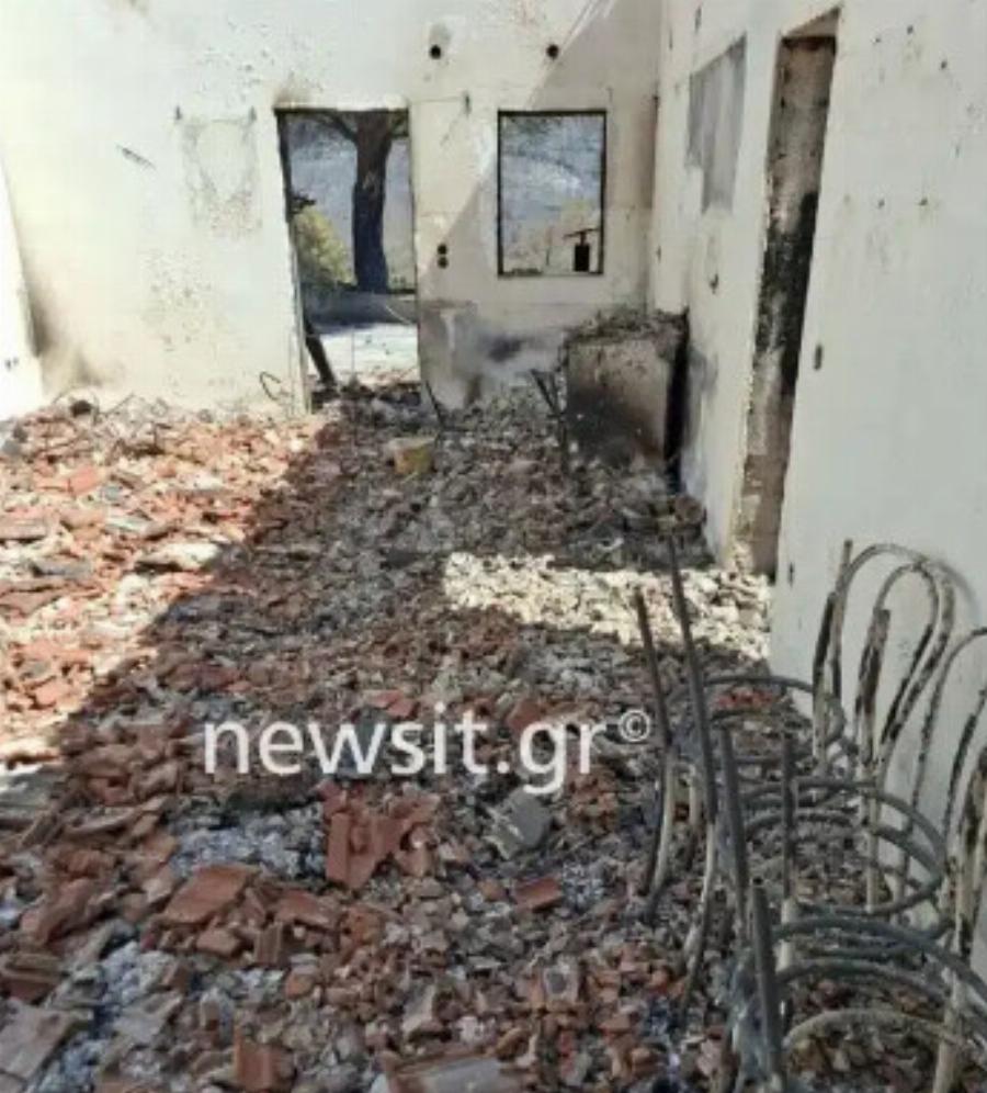 Γιάννης Ζουγανέλης: Κάηκε ολοσχερώς το σπίτι του στον Βαρνάβα – Σοκαριστικές εικόνες