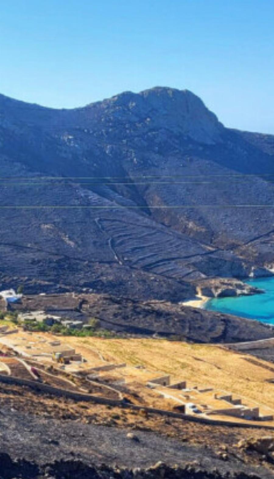 Φωτιά στη Σέριφο: Κάηκαν σπίτια, εξοχικά, αποθήκες και εκκλησίες – Αποκαρδιωτικός εικόνες