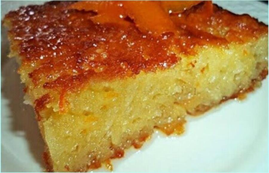 Πορτοκαλόπιτα σιροπιαστή αφράτη και εύκολη