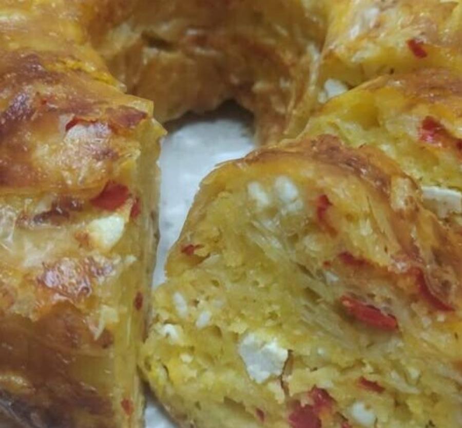 Τυρόπιτα σε φόρμα που γίνεται πανεύκολα και εντυπωσιάζει