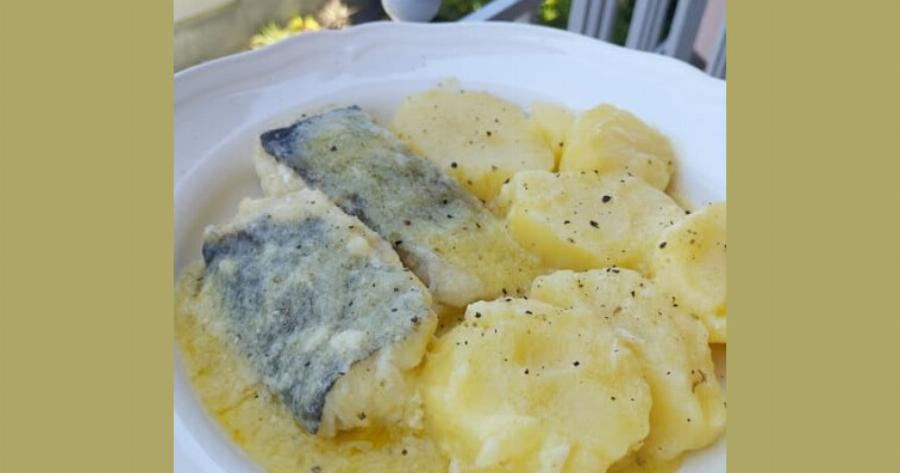 Γευστικός Μπακαλιάρος biancoκαι το κόλπο όπως τον μαγείρευαν στα Ιόνια νησιά