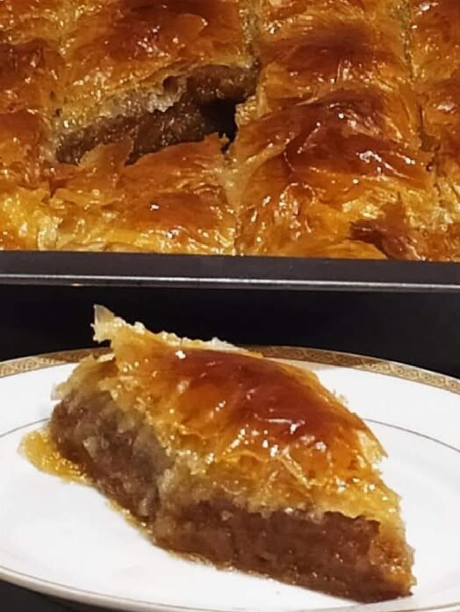 Νηστίσιμη κολοκυθόπιτα σιροπιαστή εύκολη