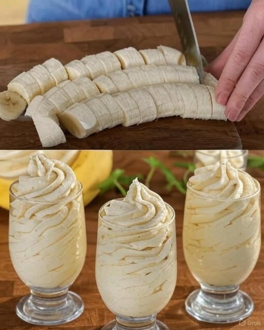 Μους μπανάνας 5 λεπτών: το καλύτερο ιταλικό επιδόρπιο που πρέπει οπωσδήποτε να δοκιμάσετε