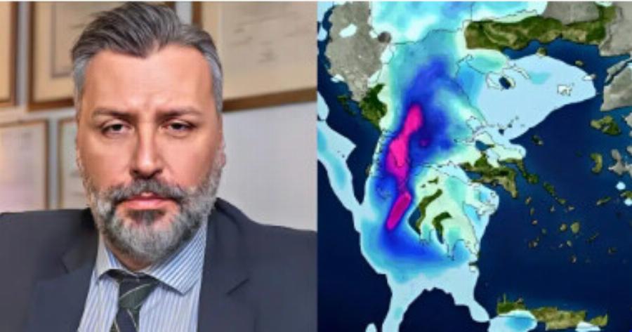 Ετοιμαστείτε, έρχεται πολλή βροχή: Πρόγνωση Καλλιάνου – Η κακοκαιρία «Boris» φέρνει καταιγίδες σ’αυτές τις περιοχές