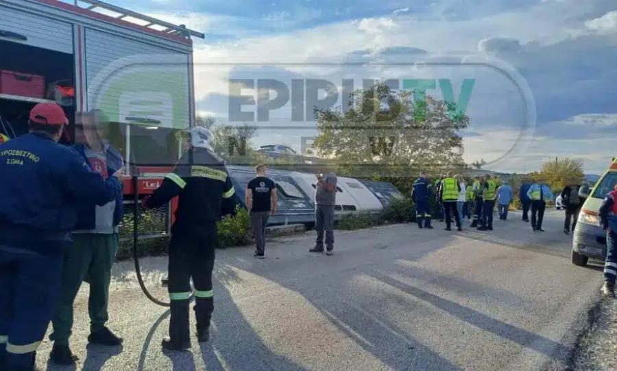 ΣΟΒΑΡΟ ΤΡΟΧΑΙΟ ΜΕ ΛΕΩΦΟΡΕΙΟ ΤΟΥ ΠΟΛΕΜΙΚΟΥ ΝΑΥΤΙΚΟΥ – ΠΟΛΛΟΙ ΤΡΑΥΜΑΤΙΕΣ