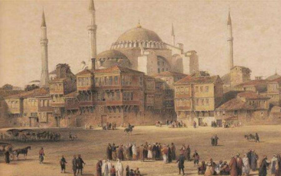 Ανατρίχιασαν όλοι μέσα στην Αγιά Σοφιά: Η ημέρα που… εμφανίστηκε ο Άγγελος με τα έξι φτερά, ήταν «κρυμμένος» 160 χρόνια