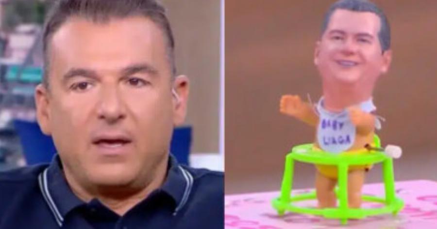 Γιώργος Λιάγκας: Έμεινε άναυδους με το δώρο που του έφερε ο παλαιοχριστιανός Μανώλης