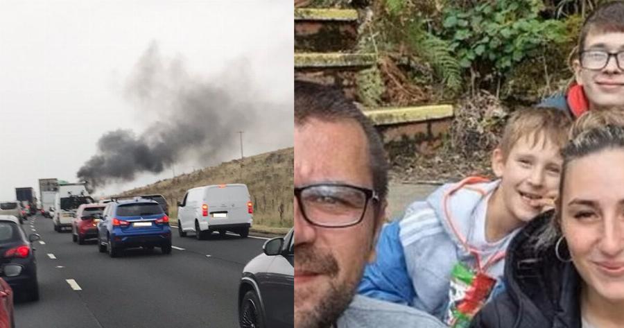 Tpαγωδiα: Μπήκε Eπiτnδες Avτiθετα σε αυτοκινητόδρομο και ξεκλnpισε 4μελή οικογένεια