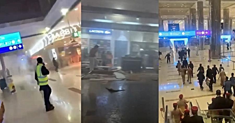 Βίντεο από το αεροδρόμιο του Ντουμπάι – Το απόλυτο χάος