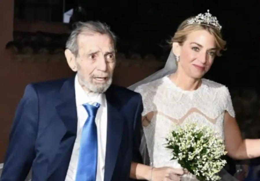 Χρυσή Βαρδινογιάννη: Το πανέμορφο νυφικό στον γάμο της