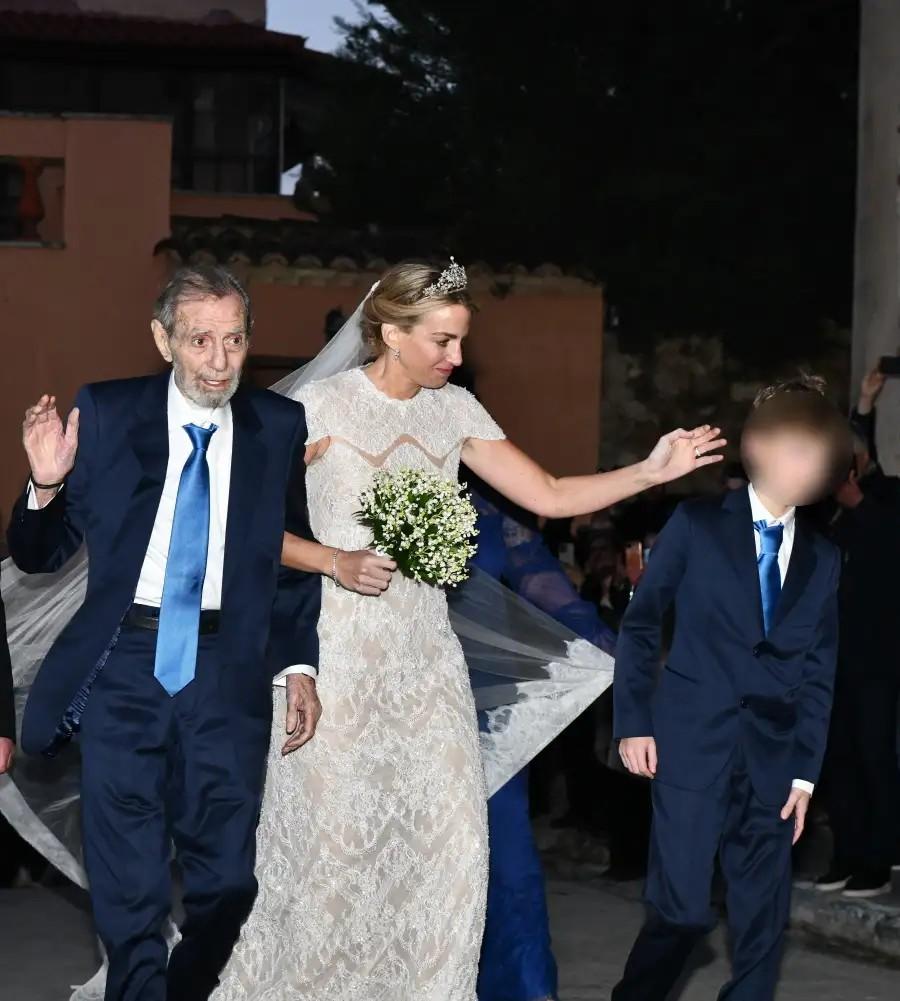 Χρυσή Βαρδινογιάννη: Το πανέμορφο νυφικό στον γάμο της