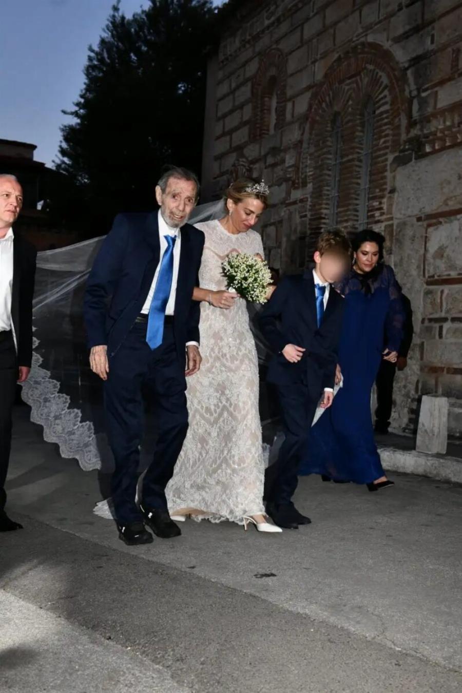 Χρυσή Βαρδινογιάννη: Το πανέμορφο νυφικό στον γάμο της