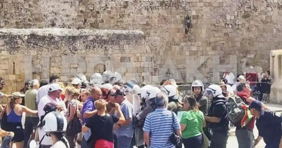 Ρόδος: Evτασn λόγω άφιξης κρουαζιερόπλοιου με 650 Ισραηλινούς τουρίστες – Ισχυρά μέτρα Aσφαλεiας και πpoσαγωγές