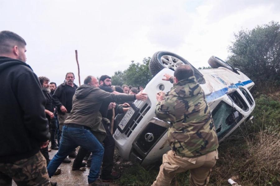 Ταυτοποιήθηκαν οι αγρότες για τα επεισόδια στην Κρήτη: Αντιμετωπίζουν κατηγορίες για «εγκληματική οργάνωση»