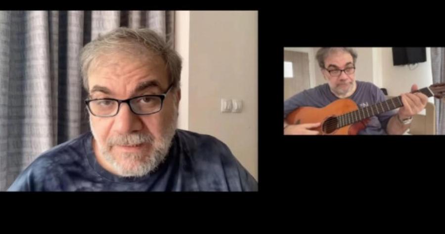 Ο Δημήτρης Σταρόβας παίζει κιθάρα ξανά για πρώτη φορά και κάνει τους πάντες να δακρύζουν