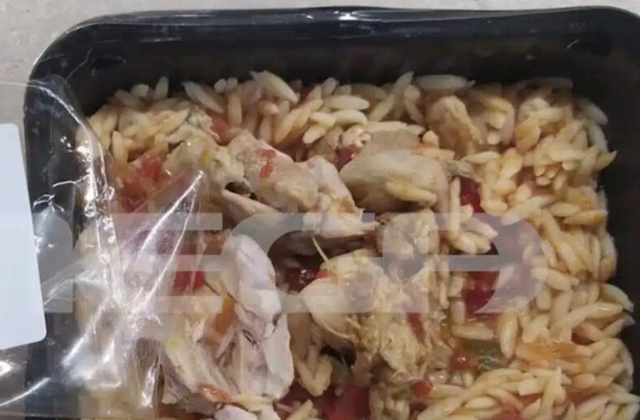 Σοκαριστικές φωτογραφίες: Σκουλήκια, τρίχες και πούπουλα στα γεύματα που μοιράζονταν στους μαθητές στη Λαμία