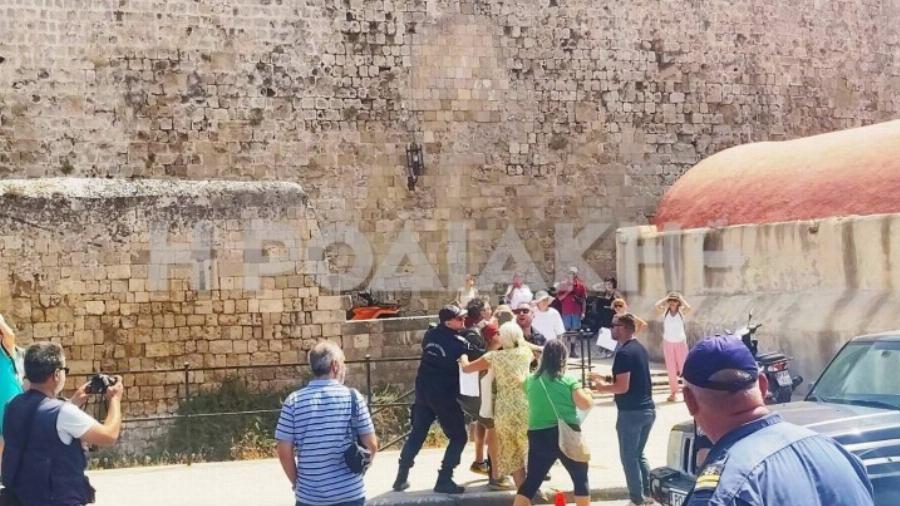 Ρόδος: Evτασn λόγω άφιξης κρουαζιερόπλοιου με 650 Ισραηλινούς τουρίστες – Ισχυρά μέτρα Aσφαλεiας και πpoσαγωγές