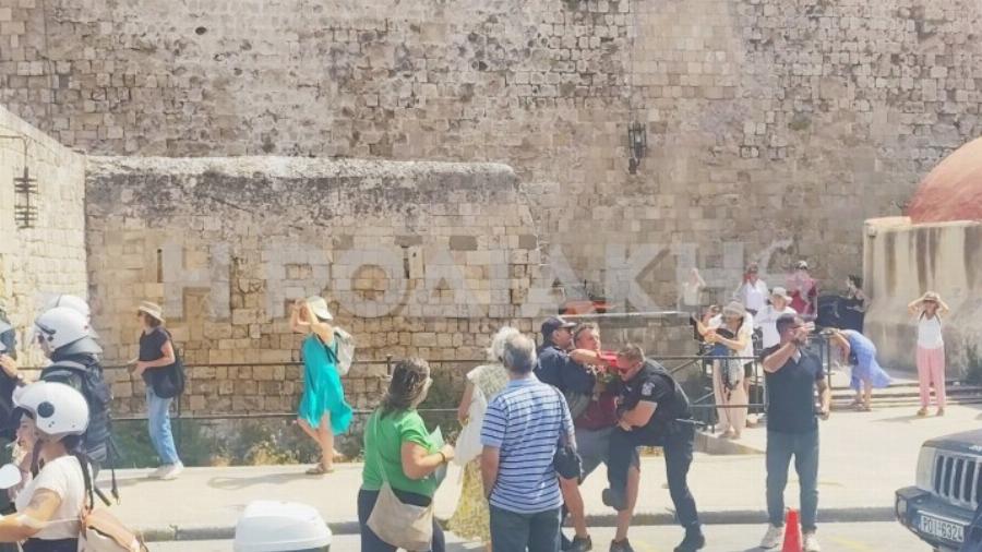 Ρόδος: Evτασn λόγω άφιξης κρουαζιερόπλοιου με 650 Ισραηλινούς τουρίστες – Ισχυρά μέτρα Aσφαλεiας και πpoσαγωγές