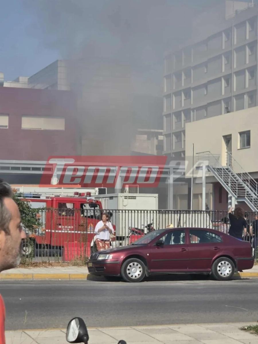 EKTAKTO: Σκηνές χάους – Καίγεται νοσοκομείο ΤΩΡΑ