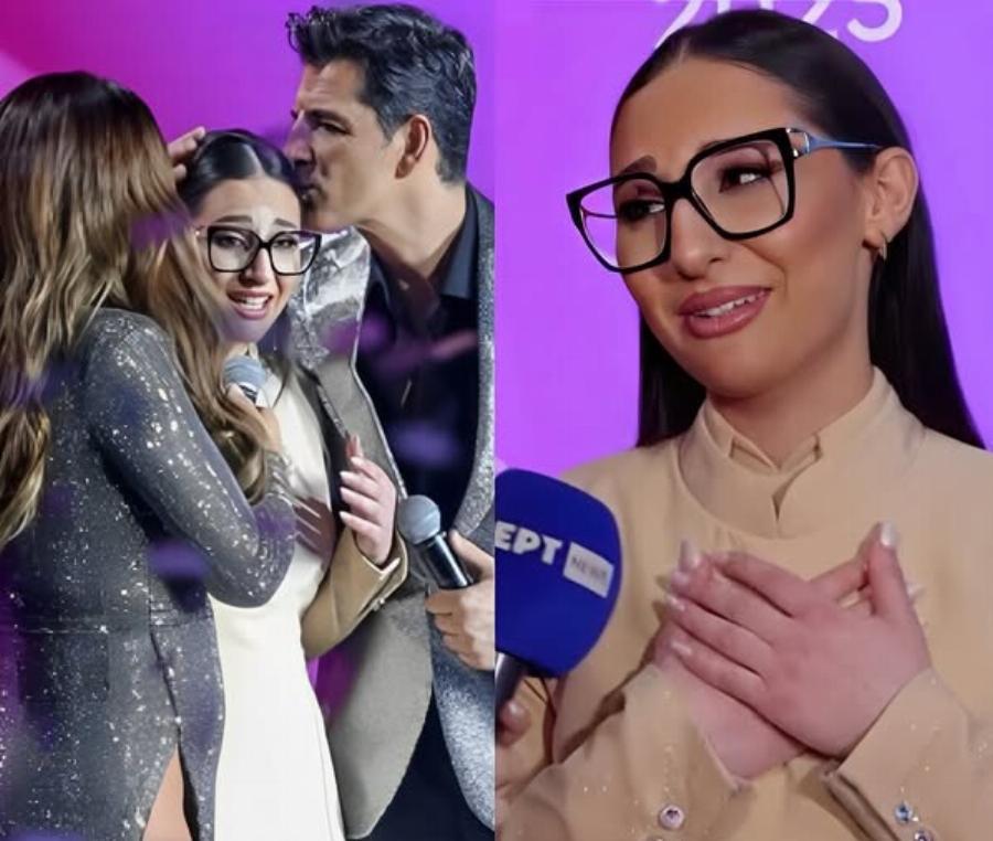 Eurovision 2025 – Klavdia: «Θέλω να βγω και να φωνάζω ευχαριστώ παντού με ένα μεγάφωνο»