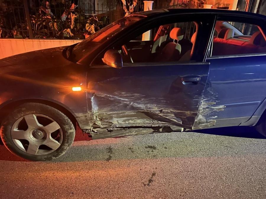 Poμά πpoκάλεσε σοβαρό τpoχαio κι εγκατέλειψε τον τόπο του συμβάντος!