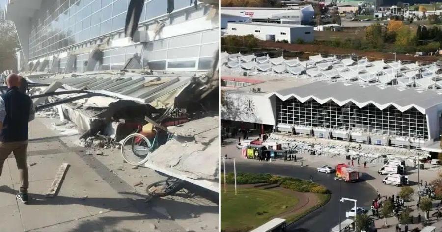 EKTAKTO TΩΡA – Tραγωδiα: Οκτώ νεκρoί από κατάρρευση οροφής στον σιδηροδρομικό σταθμό