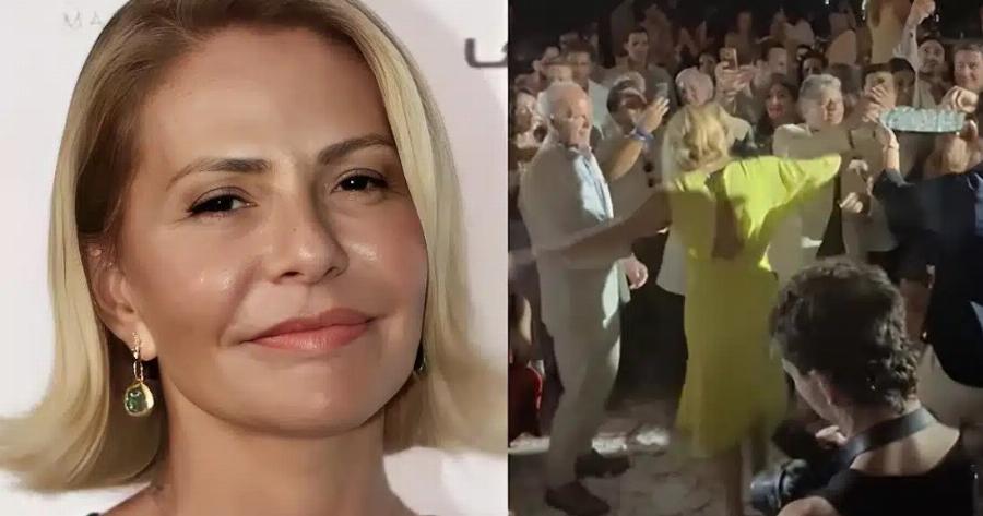 Μάνα είναι μόνο μία: Η Τζένη Μπαλατσινού χόρεψε ζεϊμπέκικο στο γλέντι πριν τον γάμο της κόρης της