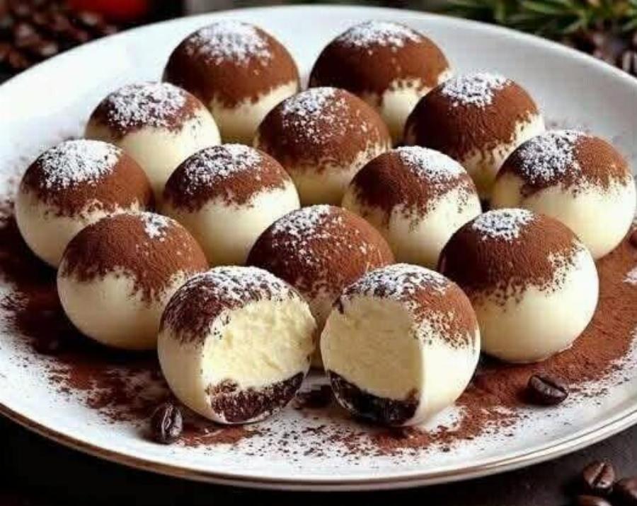 Πραλίνες τιραμισού: Το εύκολο γλυκό χωρίς ψήσιμο που γίνεται ανάρπαστο