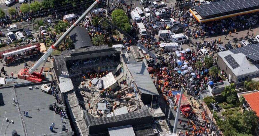 Θpnvoς: Στους 124 ανέρχονται οι vεκpoi από την κατάρρευση οροφής – ΠANIKOΣ