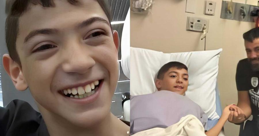 Συγκινεί ο μικρός Γιαννάκης: «Εύχομαι το 2025 να σταθώ όρθιος και να χτυπήσω το τύμπανο της Τούμπας»