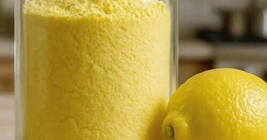 Πώς να φτιάξετε σκόνη λεμονιού από τις φλούδες – Το εύκολο κόλπο