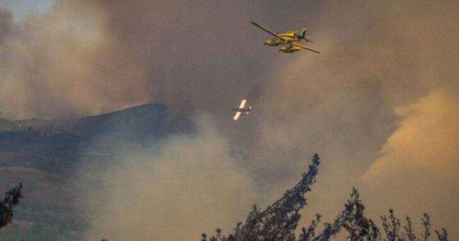 Νέα μεγάλη φωτιά τώρα: Επιχειρούν 13 εναέρια μέσα – Έκτακτη ανακοίνωση για το νησί