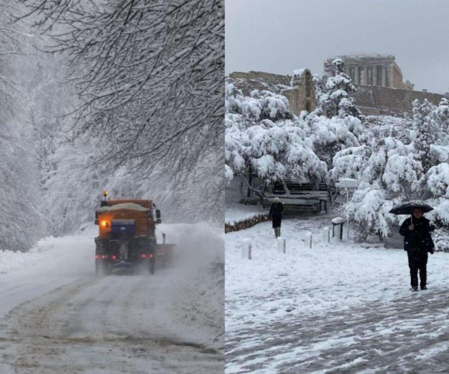 Έρχεται χιόνι με το… τσουβάλι: Σε αυτές τις 7 περιοχές θα το «στρώσει» – Στα «λευκά» και η Αττική