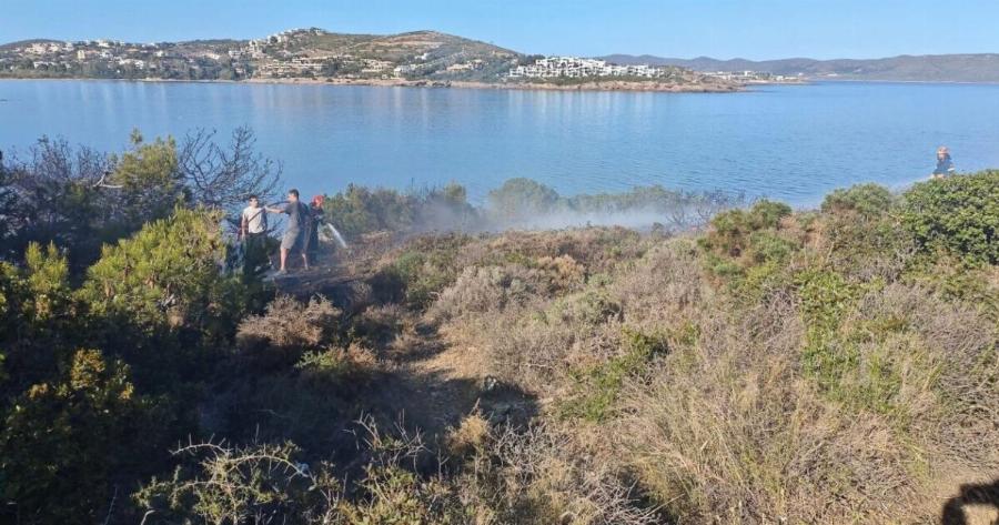 Μεγάλη φωτιά τώρα στην χώρα μας