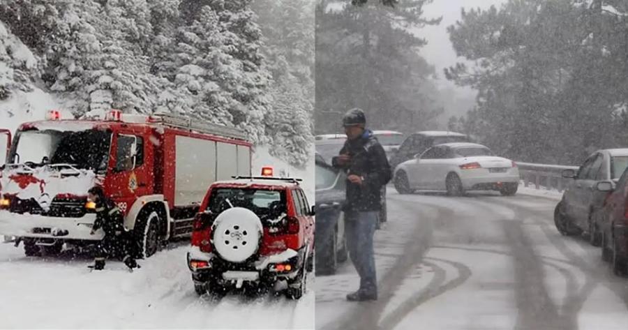 EKTAKTO – Σε κατάσταση έκτακτης ανάγκης Τώρα αυτές οι περιοχές: Έκλεισαν δρόμοι, απoκλεiστηκαν αυτοκίνητα – Δεν ξέρουν τι να κάνουν οι Χριστουγεννιάτικοι ταξιδιώτες