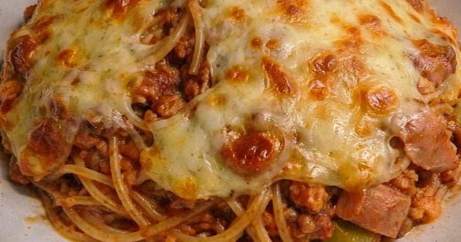 Μπολονέζ φούρνου με τυρί: η πιο απολαυστική μακαρονάδα