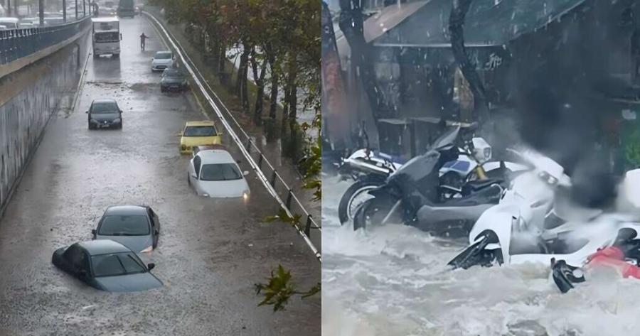 ΕΚΤΑΚΤΟ – «Πνίγεται» κάτω από το νερό Τώρα πασίγνωστη μεγάλη πόλη της Ελλάδας: Δρόμοι–ποτάμια, κάτοικοι απελπισμένοι δεν ξέρουν τι να κάνουν