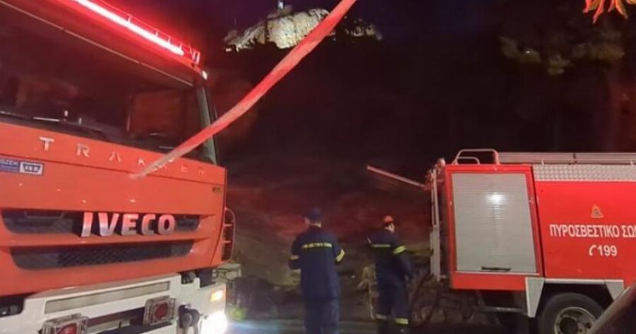 Φωτιά στον Λυκαβηττό