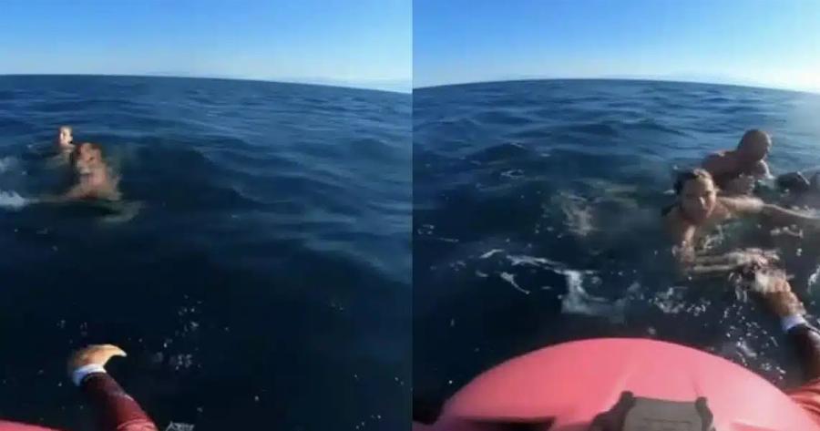 Χαλκιδική: Ο kitesurfer Αναστάσης Γκαρίπης έσωσε πατέρα και κόρη λίγο πριν πνιγούν