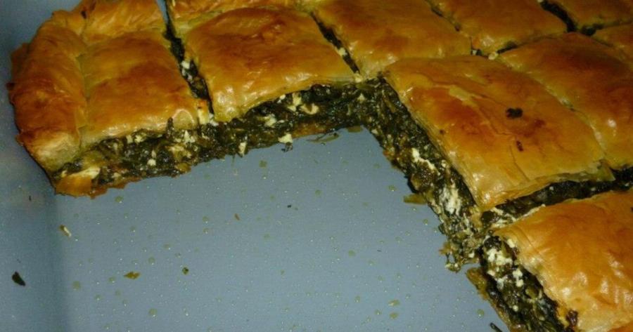 Η σπανακοτυρόπιτα της γιαγιάς