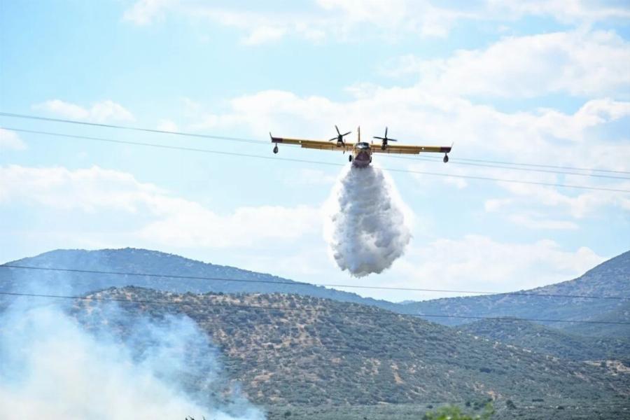 ΣΥΝΑΓΕΡΜΟΣ ΣΤΗΝ ΠΥΡΟΣΒΕΣΤΙΚΗ – ΜΕΓΑΛΗ ΦΩΤΙΑ ΤΩΡΑ – ΣΗΚΩΘΗΚΕ ΚΑΝΑΝΤΕΡ