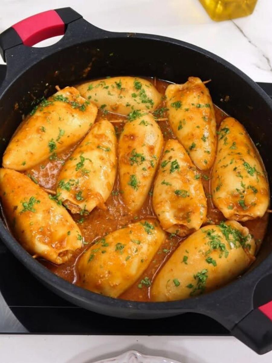 Το πιο νόστιμο γεμιστό καλαμάρι που έχεις δοκιμάσει