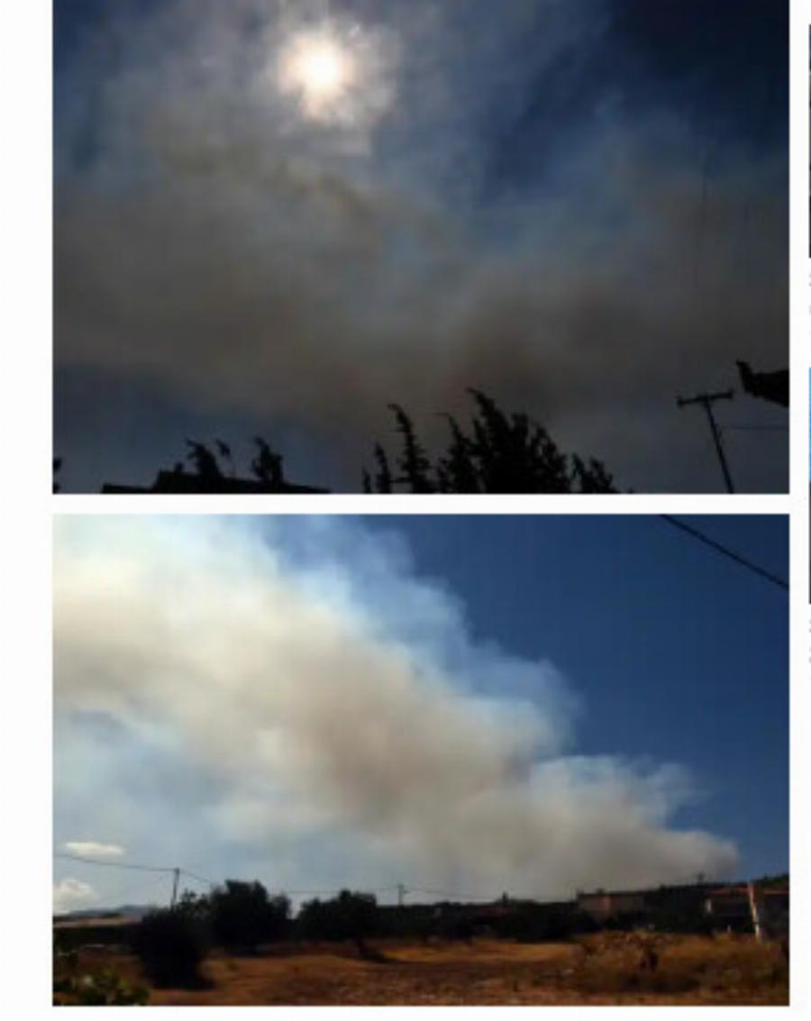 Καίει τώρα ανεξέλεγκτη τεράστια φωτιά – Επιχειρούν 140 πυροσβέστες, 11 αεροσκάφη και 5 ελικόπτερα