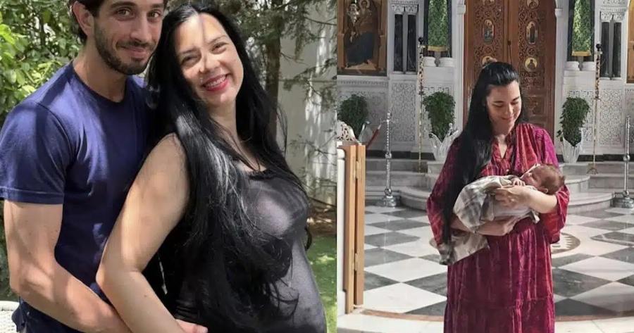 Άννα Τσουκαλά: Η 52χρονη ηθοποιός βάφτισε τον 8 μηνών γιο της – Το τάμα και το όνομα που του έδωσαν